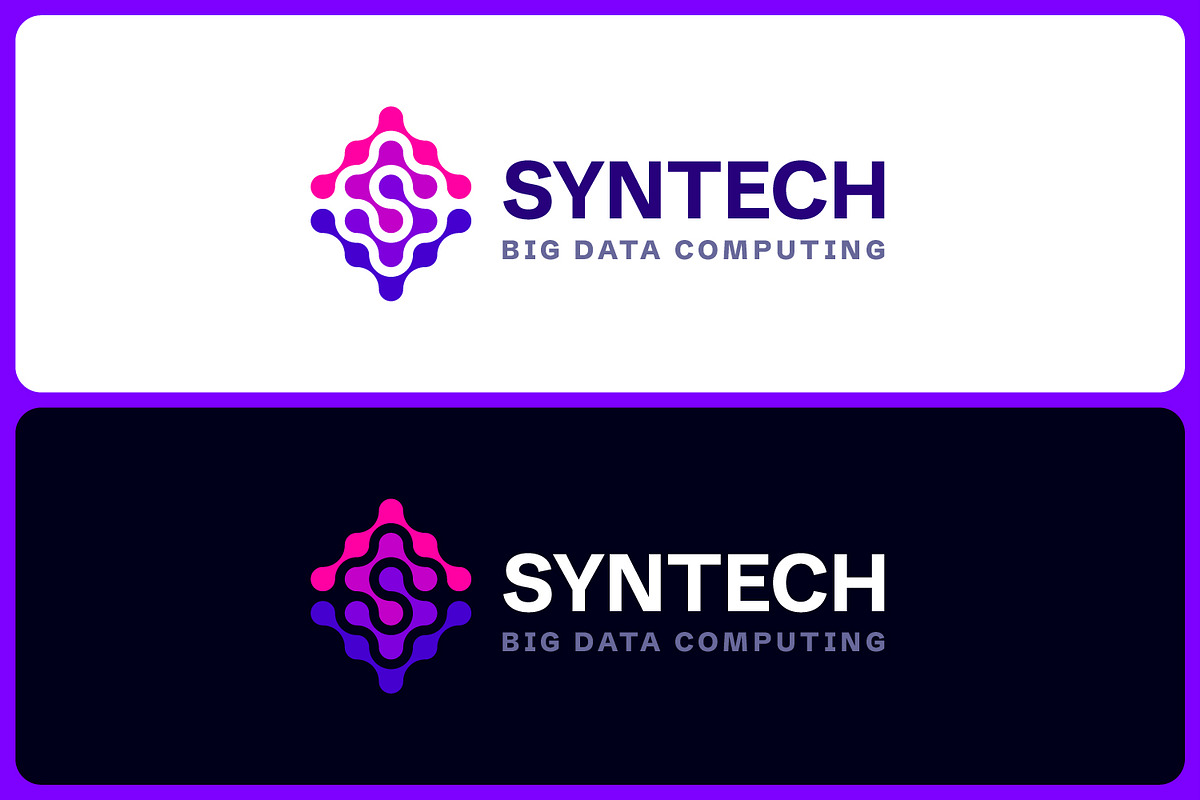 Syntech - Futuristic Letter S Logo, a Branding & Logo Template by Suhandi (Photo 4 of 4)
