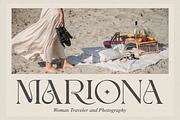 Karima A Modern Stylist Font, a Serif Font by zeenesia (Thumbnail 7 of 20)