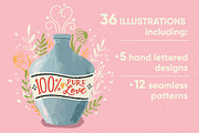 BIG Valentine Collection 100% Vector, a Decorative Illustration by Blue Lela Design (Thumbnail 2 of 9)