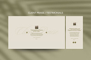 6 Showit Canvas Templates Bundle, a Websites & App Template by Amaré Creative (Thumbnail 3 of 8)