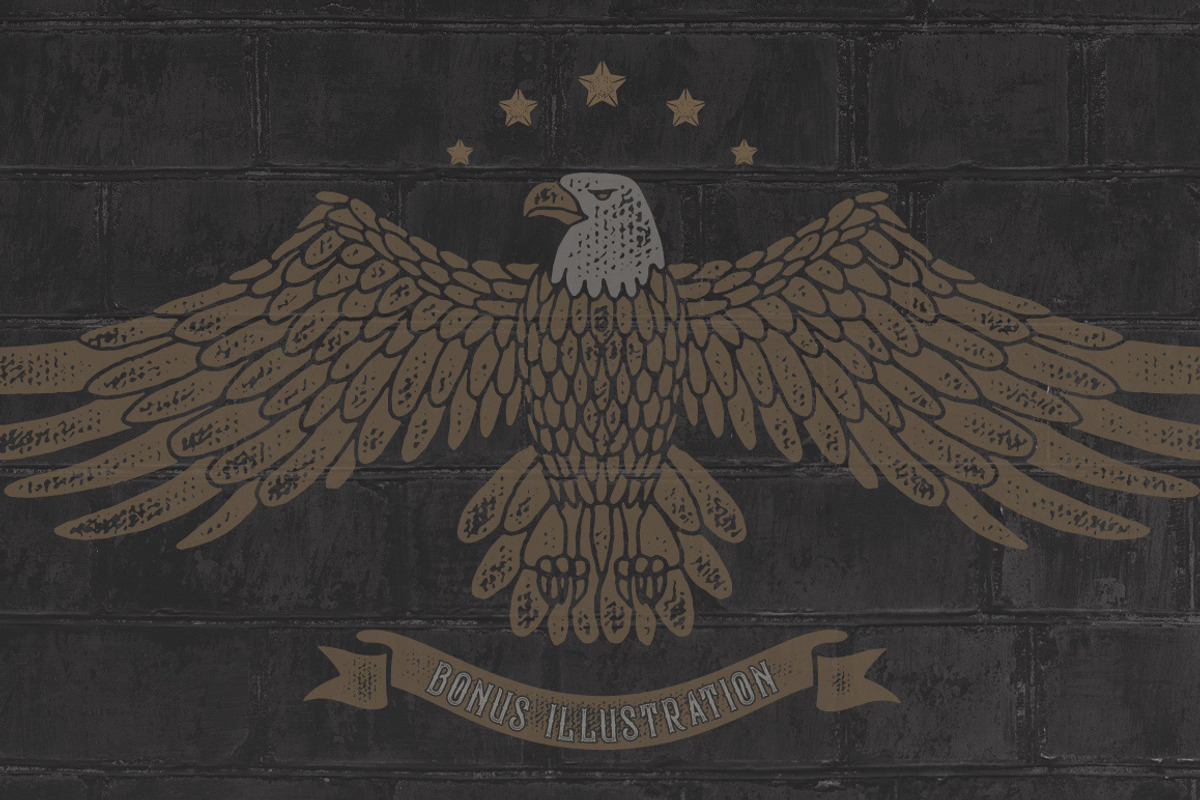 Bald Eagle Typeface preview 5