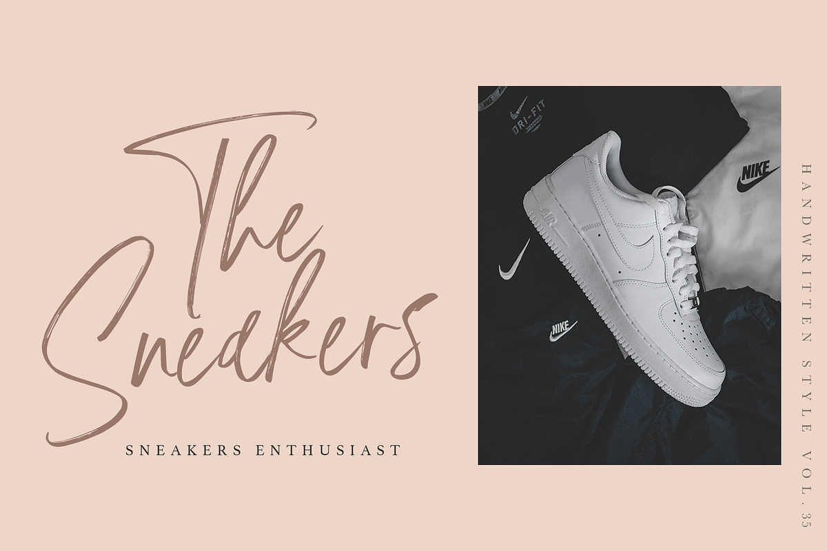 Neutral Autumn - Handwritten Font, a Script Font by Megi Satyo Widodo (Photo 10 of 17)