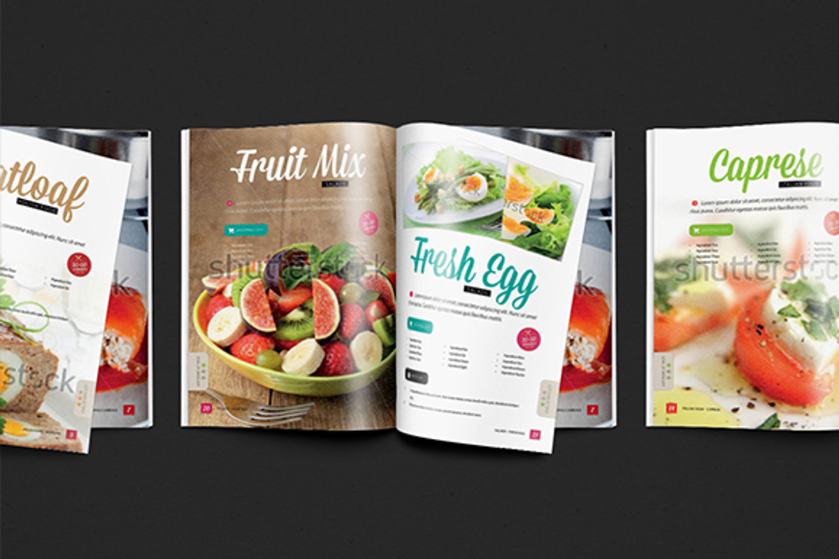 Cook Book - Recipes vol 1, a Magazine Template by pixart_pm (Photo 4 of 4)