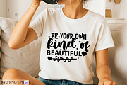 Be Your Own Kind Of Beautiful SVG, a Seasonal Illustration by mh_arif (Thumbnail 2 of 3)