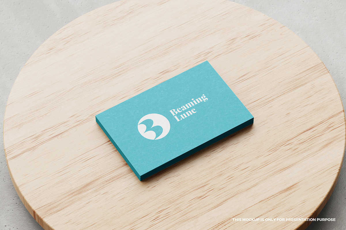 Beaming Lune logo design, a Branding & Logo Template by MuzaInspires (Photo 4 of 5)