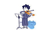 Creative kid activities, hobbies set, a Person Illustration by PaperTrident (Thumbnail 4 of 9)