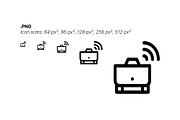 50 Business Basics Icons, an Outline Icon by Side Project (Thumbnail 4 of 7)