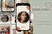 BERGAMIA Instagram Template, a Social Media Template by Compaq_Creative (Thumbnail 1 of 10)