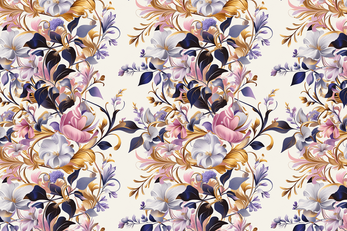 Vivid Elegant - Floral Patterns, a Pattern Graphic by Art Sproot (Photo 7 of 8)