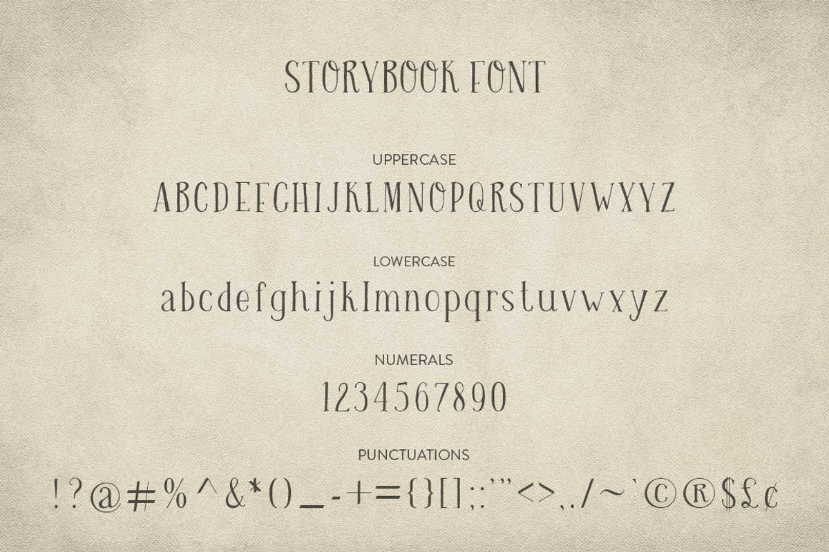 Quirky Storybook Font, a Serif Font by Storyteller Imagery (Photo 11 of 14)