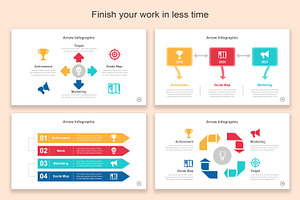 Arrow Infographic Google Slide