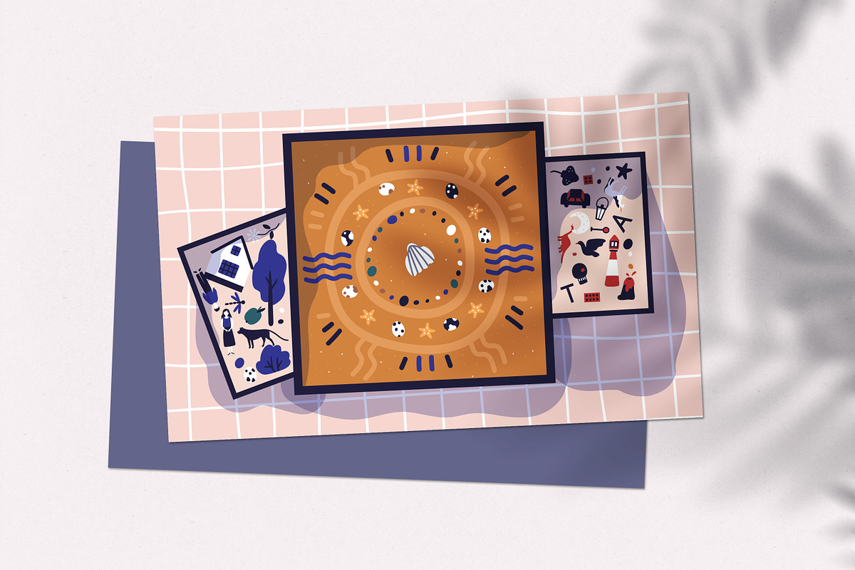 Sandplay therapy, a Healthcare Illustration by Good Studio (Photo 2 of 4)