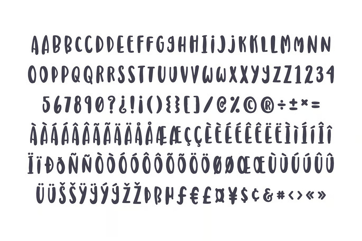 Tart Lemon Font Sans Serif, a Sans Serif Font by UInstrument (Photo 3 of 6)