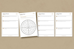 True Self Discovery Worksheets CANVA