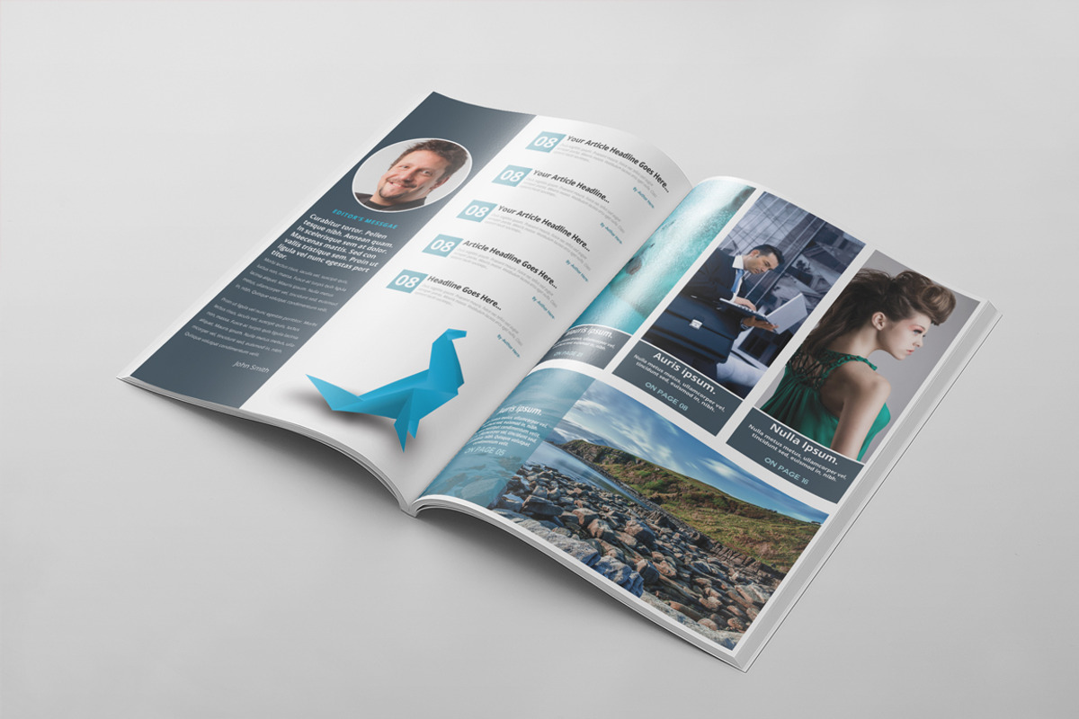 Magazine Template 39, a Magazine Template by pmvch (Photo 3 of 15)