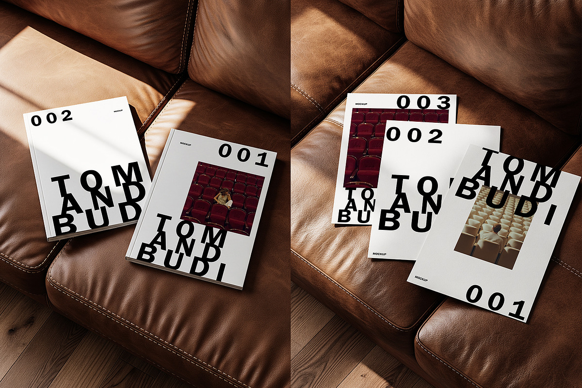 Book Cover & Paper A4 Mockup, a Books & Magazine Mockup by Aquarianz Studio (Photo 1 of 3)