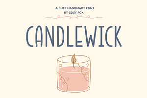 Candlewick Hand-Drawn Font
