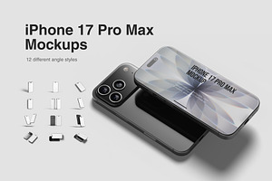 iPhone 17 Pro Max Mockups