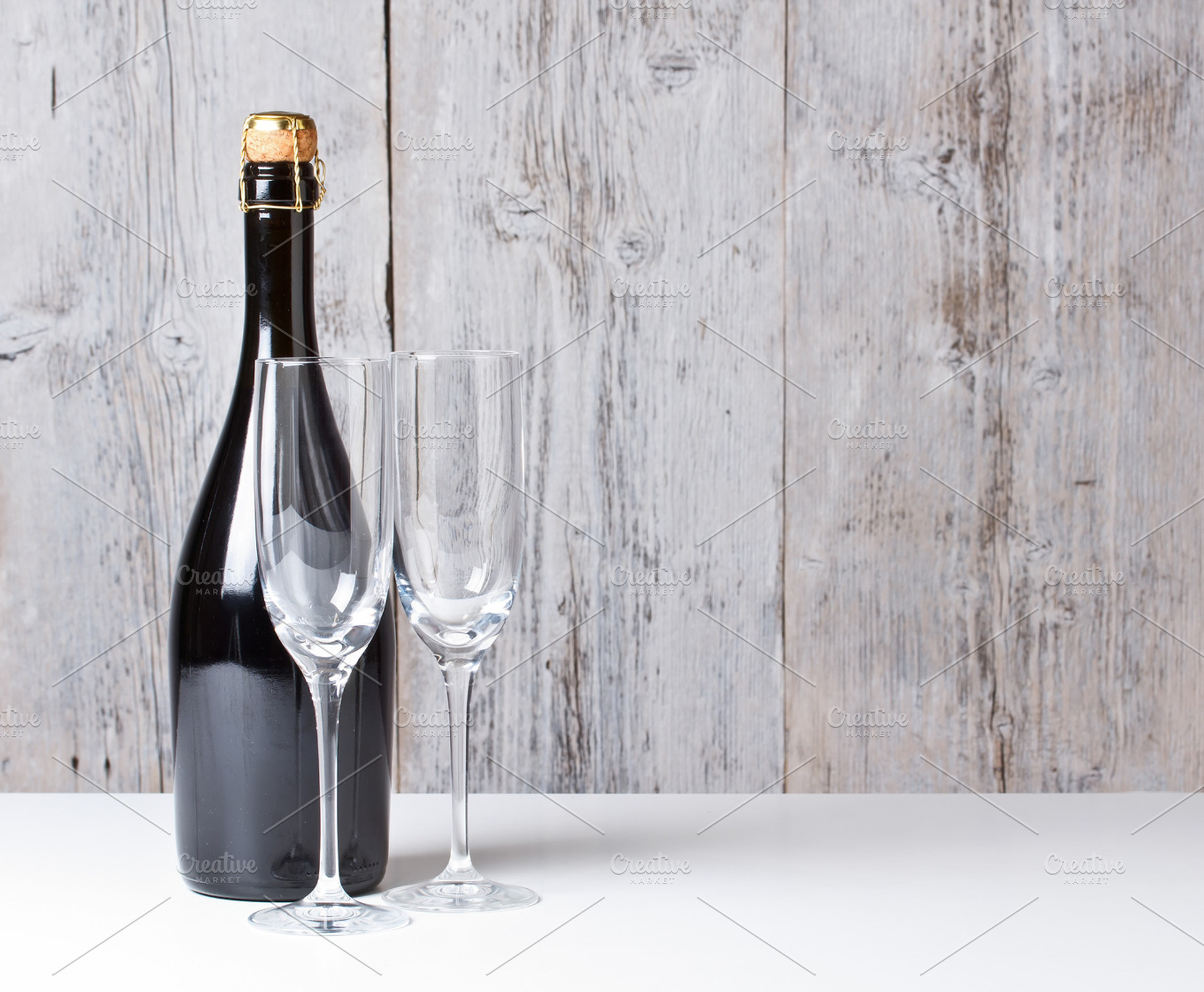 Champagne stock photo containing alcohol and anniversary