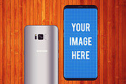 Samsung Galaxy S8 Mockup, an Android Mockup by Tzochko (Thumbnail 11 of 11)