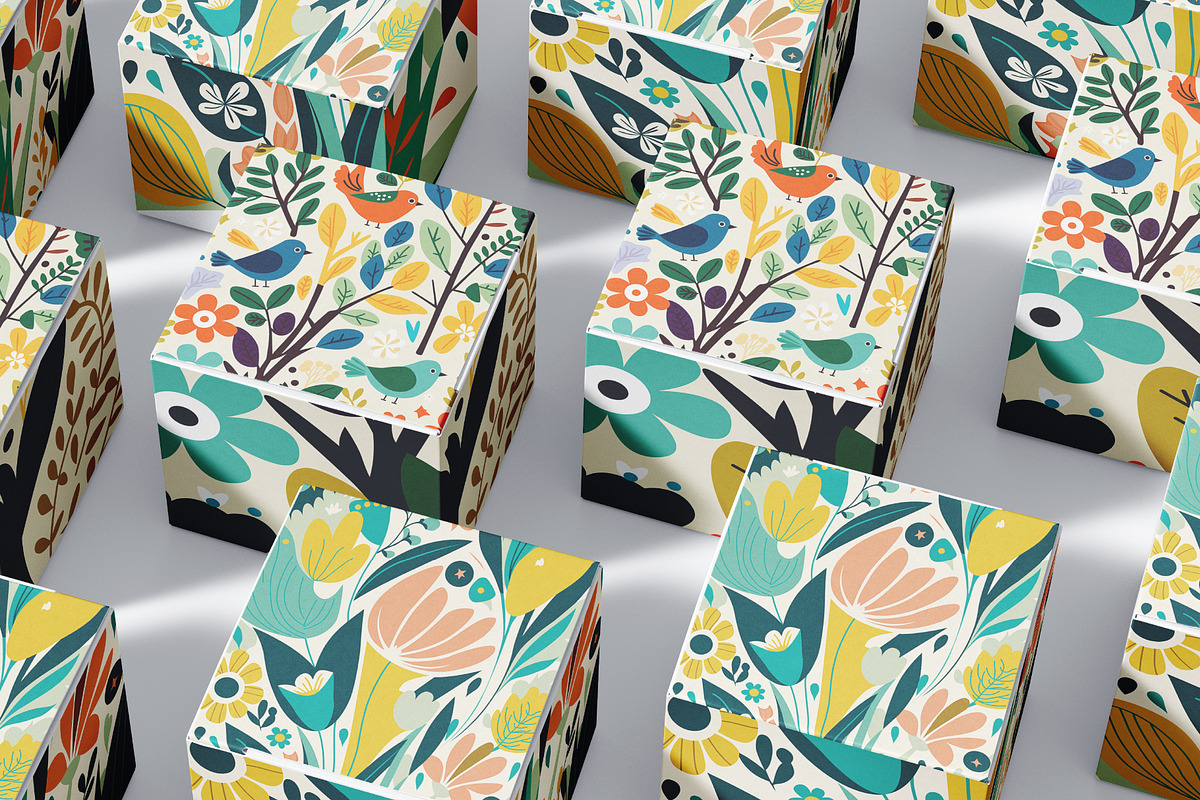 Spring Vibes Vector Graphics, a Pattern Graphic by KristinaK3 (Photo 7 of 8)