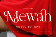 Mewah, a Serif Font by zaaintype (Thumbnail 1 of 10)