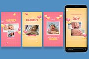 Baby Milestones Instagram Stories, a Social Media Template by Lettha-Studio (Thumbnail 2 of 4)