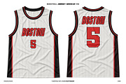 Basketball Jersey Mockup PSD, a Shirt Mockup by Irhasalfahad (Thumbnail 1 of 9)