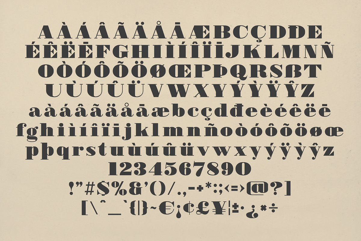 Moorland Keller - Headline Font Duo preview 3