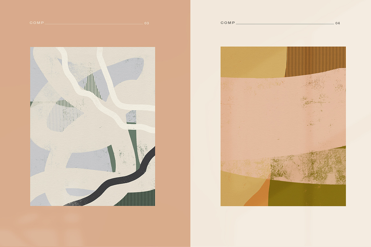 Abstract Textured Backgrounds, a Texture Graphic by Basia Stryjecka (Photo 13 of 19)