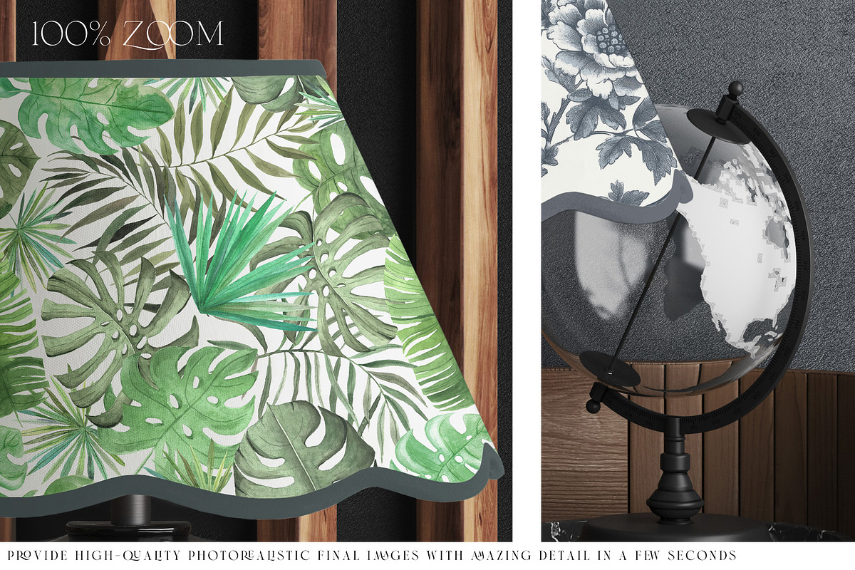 Scalloped Lampshade Mockups, a Product Mockup by mock-ups (Photo 15 of 17)