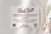 Thank You Card Template Bundle Canva, a Templates & Theme by Mrxking (Thumbnail 13 of 23)