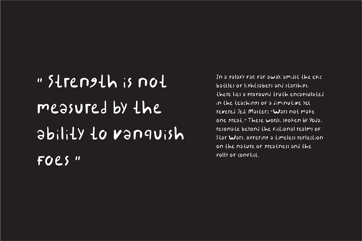 Pansky - Handwriting Font, a Handwritten Font by baurstudio (Photo 4 of 7)