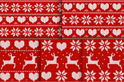 Set of 27 Christmas seamless pattern, a Pattern Graphic by Tori Design (Thumbnail 2 of 4)