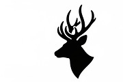deer head wall mount silhouette, an Illustration by Amazin_art (Thumbnail 46 of 51)