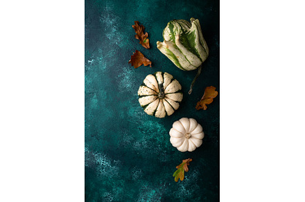 Autumn fall background with pumpkins, a Food & Drink Photo by Yulia Furman