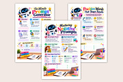The Intelligent Prompt Library, a Stationery Template by Designmela01 (Thumbnail 3 of 5)