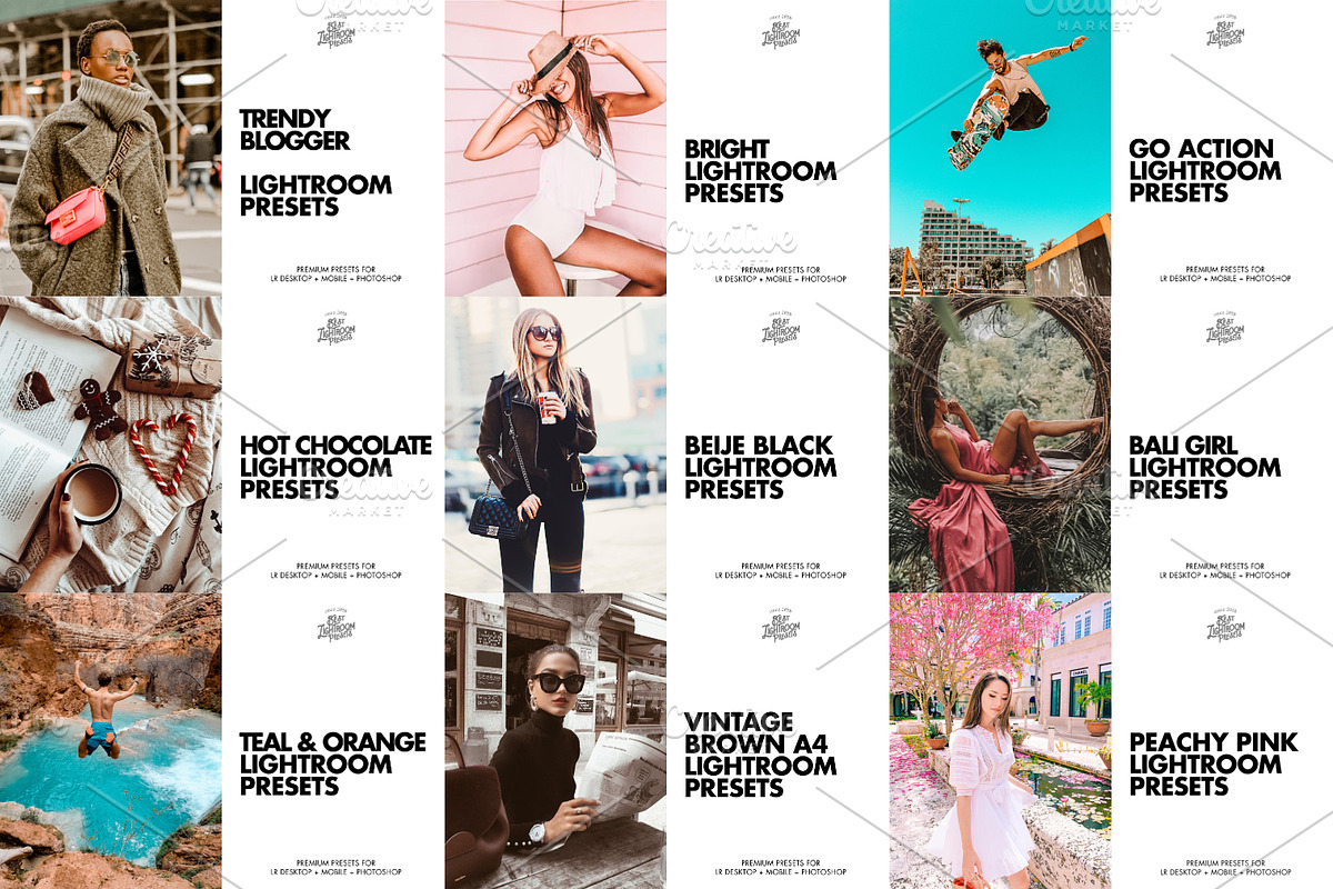 All Shop Bundle - Lightroom Presets, an Action Add-On by Best Lightroom Presets (Photo 3 of 31)