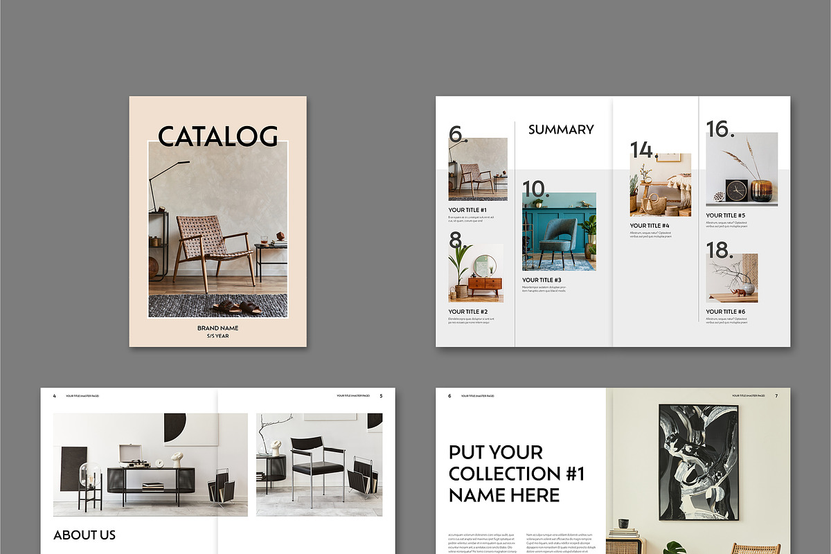 Product Catalog Layout, a Brochure Template by tomsarraipodesign (Photo 2 of 2)