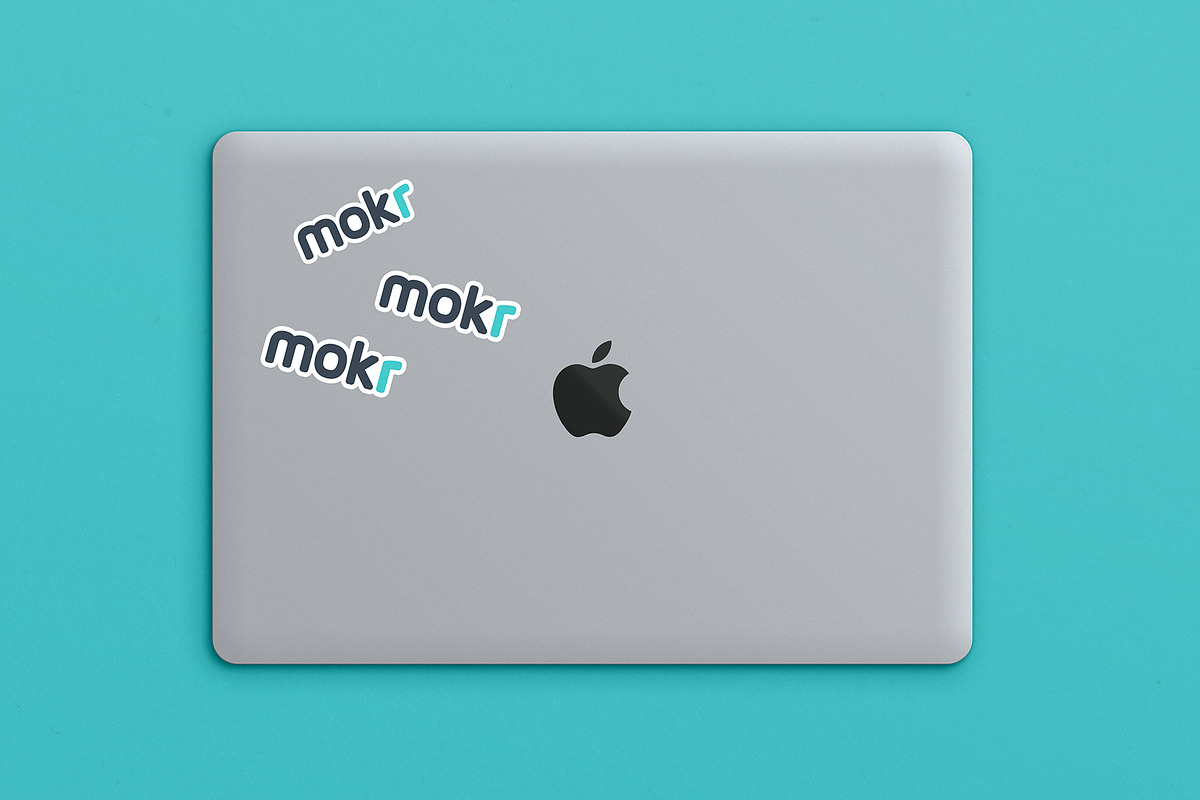 Sticker Mockup, a Merchandise Mockup by Mokr (Photo 6 of 12)