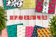 Hand Drawn Christmas Patterns II, a Pattern Graphic by Sinziana Romanescu (Thumbnail 4 of 4)