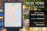 New York Street Map - City Map, an Education Illustration by Cartorical (Thumbnail 1 of 4)
