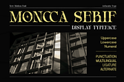 Moncca - Modern Serif Display, a Serif Font by MaikoHatta (Thumbnail 2 of 7)
