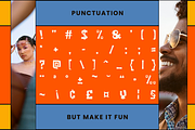 Cranko Retro Funky Display Font, a Sans Serif Font by Rasio Studio (Thumbnail 4 of 11)