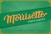 Morrisette, a Script Font by LetterStock (Thumbnail 1 of 6)