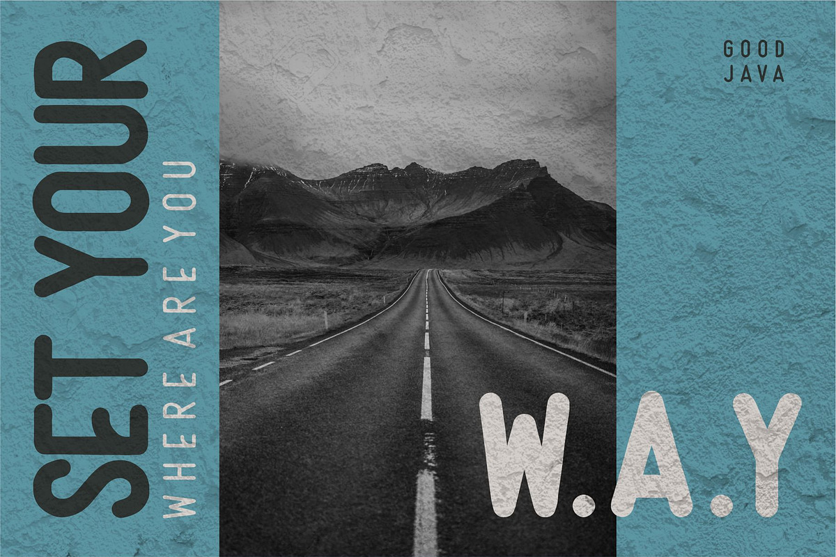 Rushmore Family - 6 Fonts, a Sans Serif Font by Good Java Studio (Photo 3 of 8)