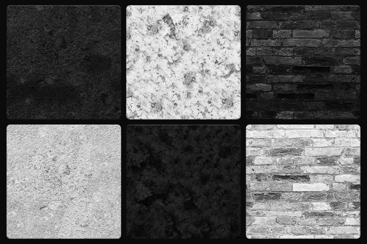 48 Black And White Seamless Textures, a Texture Graphic by 2DFUNS (Photo 7 of 9)