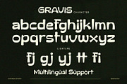 Gravis - Display Font, a Font by Alpaprana (Thumbnail 9 of 11)