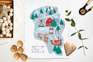 Warm And Cozy Winter. Graphic Set