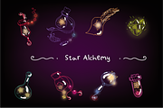 Star Alchemy set, an Object Graphic by Kotozoid (Thumbnail 1 of 3)